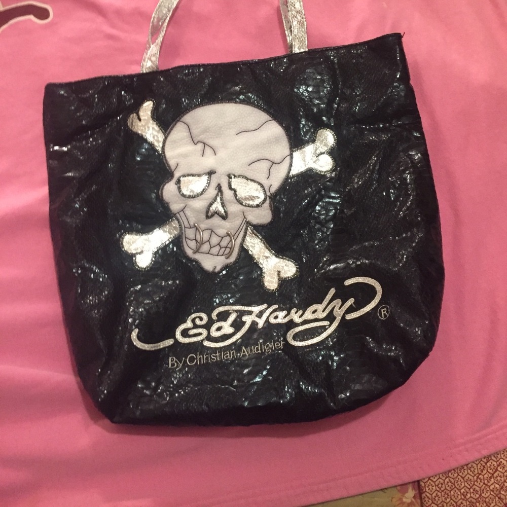 Ed Hardy Skull Purse